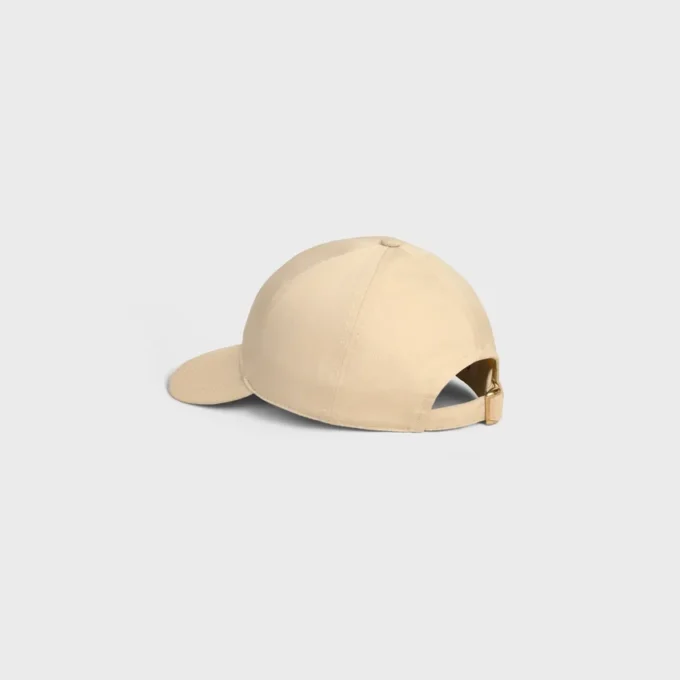 Triomphe Baseball Cap in Washed Cotton