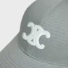 Triomphe Baseball Cap in Washed Cotton