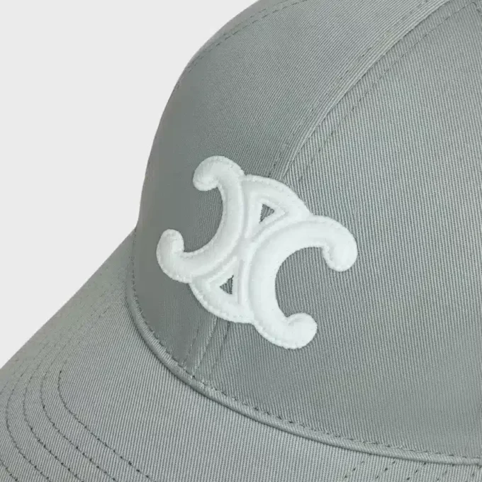 Triomphe Baseball Cap in Washed Cotton