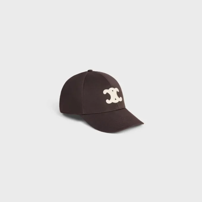 Triomphe Baseball Cap in Washed Cotton Gabardine Triomphe Baseball Cap in Washed Cotton Gabardine