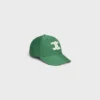 Triomphe Baseball Cap in Washed Cotton Gabardine Triomphe Baseball Cap in Washed Cotton Gabardine