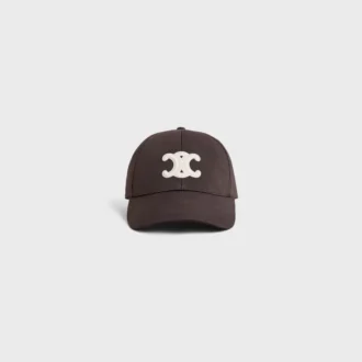Triomphe Baseball Cap in Washed Cotton Gabardine