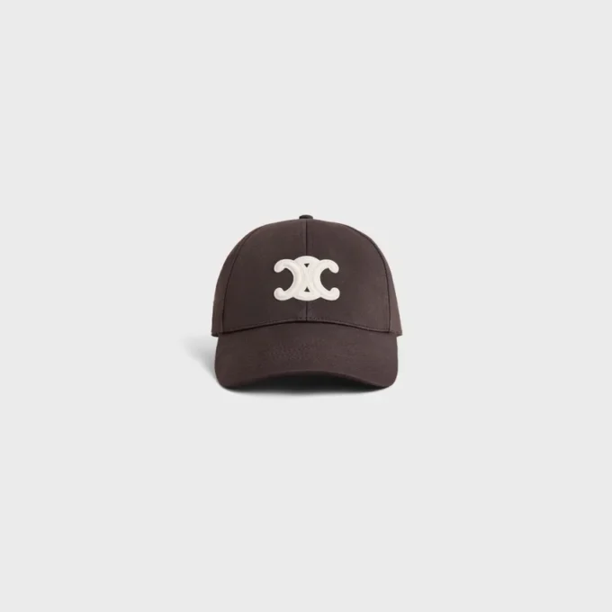 Triomphe Baseball Cap in Washed Cotton Gabardine Triomphe Baseball Cap in Washed Cotton Gabardine