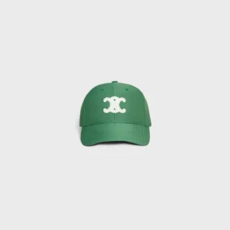 Triomphe Baseball Cap in Washed Cotton Gabardine