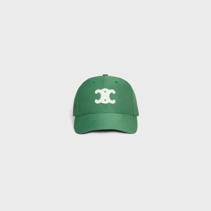 Triomphe Baseball Cap in Washed Cotton Gabardine Triomphe Baseball Cap in Washed Cotton Gabardine