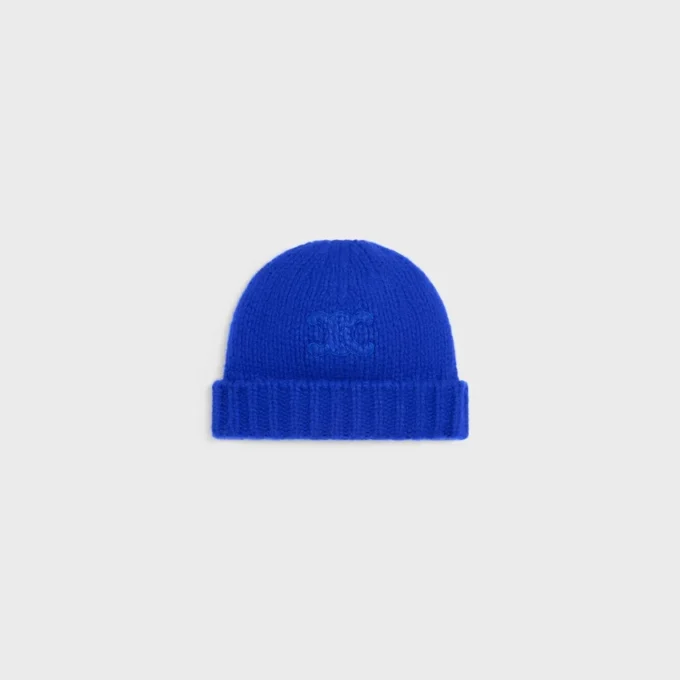 Triomphe Beanie in Cashmere and Silk Triomphe Beanie in Cashmere and Silk