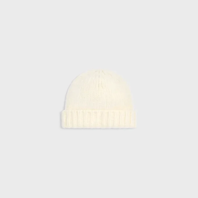 Triomphe Beanie in Cashmere and Silk Triomphe Beanie in Cashmere and Silk