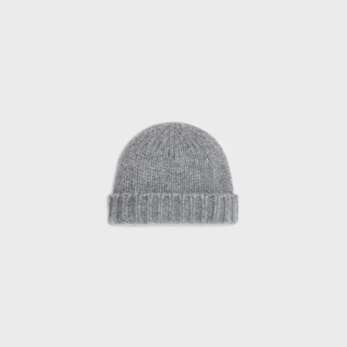 Triomphe Beanie in Cashmere and Silk Triomphe Beanie in Cashmere and Silk