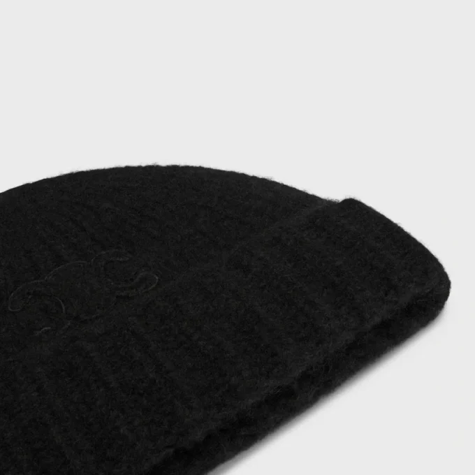 Triomphe Beanie in Cashmere Silk Triomphe Beanie in Cashmere Silk