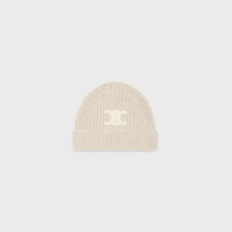 Triomphe Beanie in Seamless Cashmere