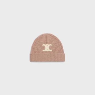 Triomphe Beanie in Seamless Cashmere