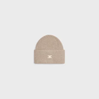 Triomphe Beanie in Seamless Cashmere