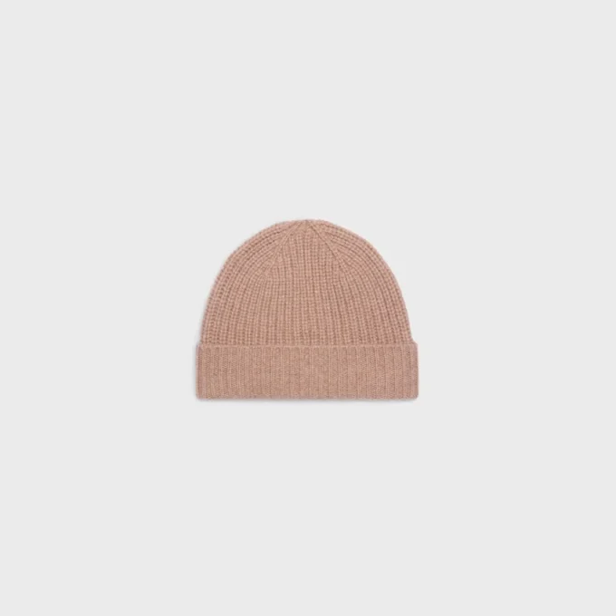 Triomphe Beanie in Seamless Cashmere Triomphe Beanie in Seamless Cashmere
