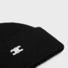 Triomphe Beanie in Seamless Cashmere Triomphe Beanie in Seamless Cashmere