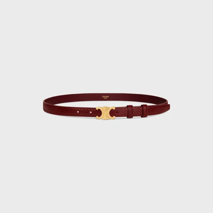 Triomphe Belt 18Mm in Python