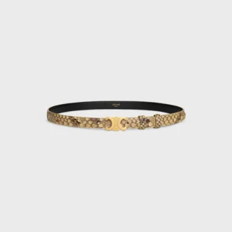 Triomphe Belt 18Mm in Python