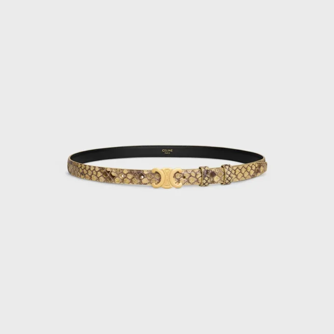 Triomphe Belt 18Mm in Python