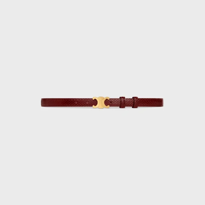 Triomphe Belt 18Mm in Python