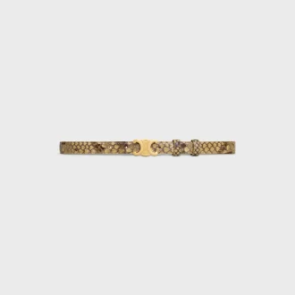 Triomphe Belt 18Mm in Python