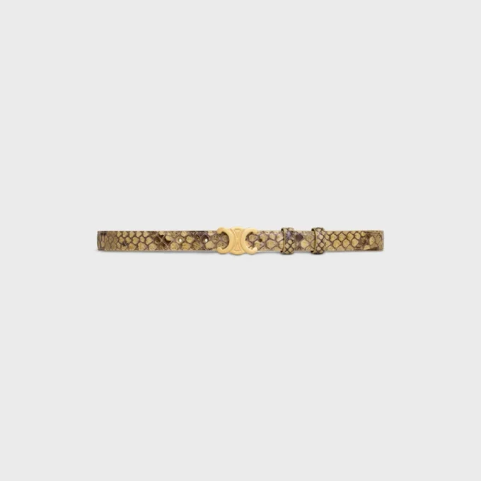 Triomphe Belt 18Mm in Python