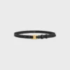 Triomphe Belt 18Mm in Taurillon Leather Triomphe Belt 18Mm in Taurillon Leather