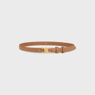 Triomphe Belt 18Mm in Taurillon Leather