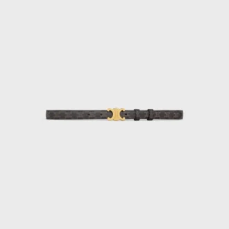 Triomphe Belt 18Mm in Triomphe Canvas