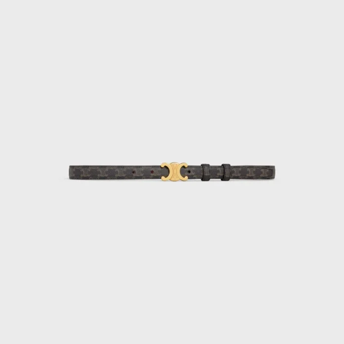 Triomphe Belt 18Mm in Triomphe Canvas