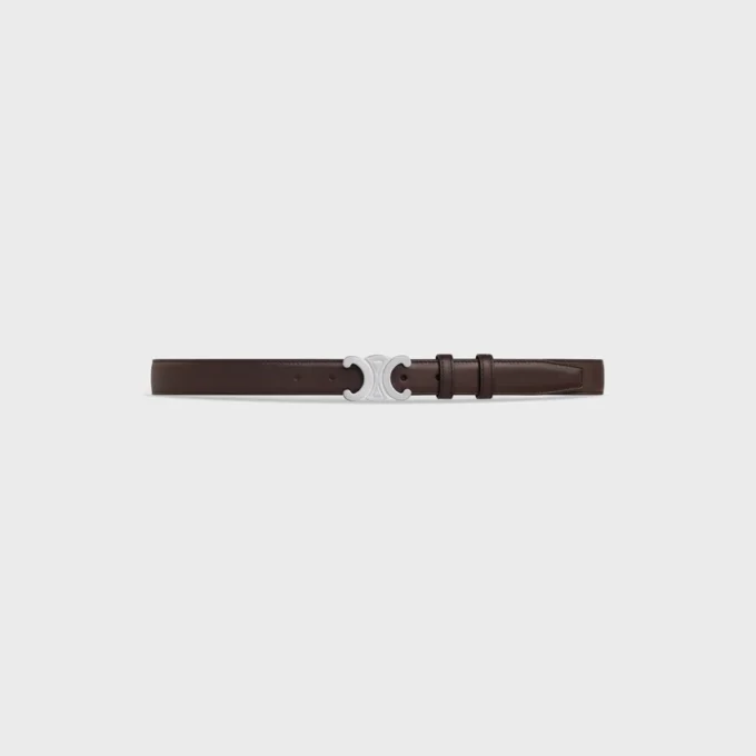 Triomphe Belt 25Mm in Natural Calfskin Triomphe Belt 25Mm in Natural Calfskin