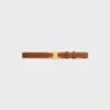 Triomphe Belt 25Mm in Natural Calfskin Triomphe Belt 25Mm in Natural Calfskin