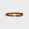 Triomphe Belt 25Mm in Natural Calfskin Triomphe Belt 25Mm in Natural Calfskin