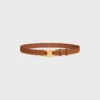 Triomphe Belt 25Mm in Nubuck Calfskin Triomphe Belt 25Mm in Nubuck Calfskin