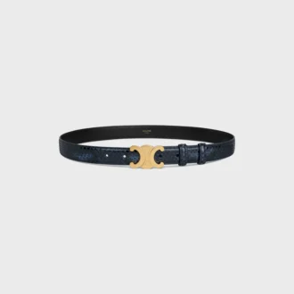Triomphe Belt 25Mm in Python