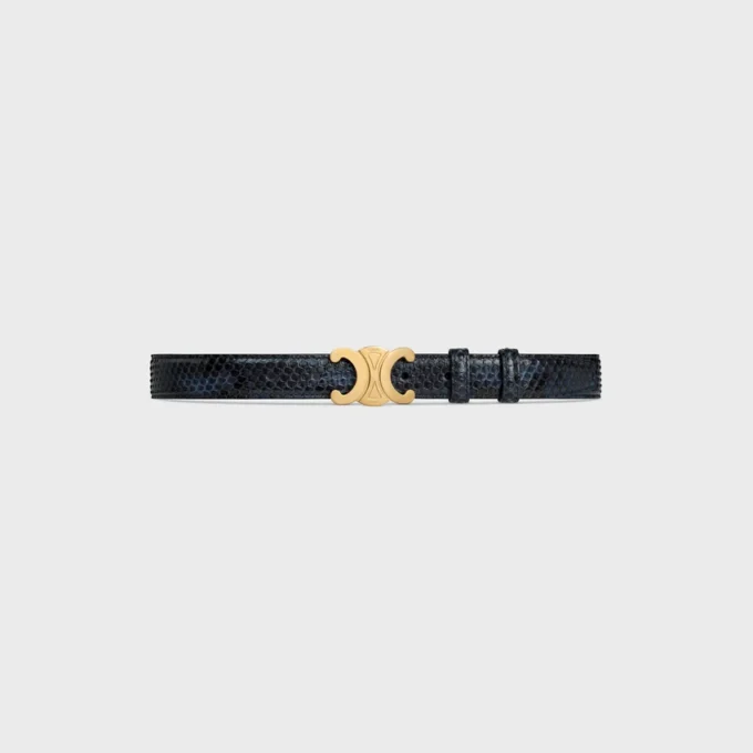 Triomphe Belt 25Mm in Python