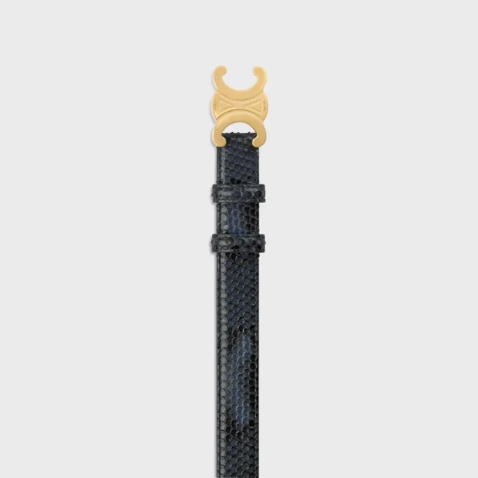 Triomphe Belt 25Mm in Python