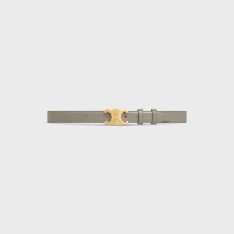 Triomphe Belt 25Mm in Taurillon Leather