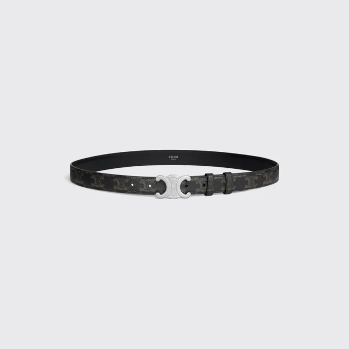 Triomphe Belt 25Mm in Triomphe Canvas Triomphe Belt 25Mm in Triomphe Canvas