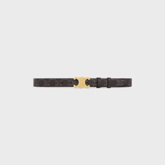 Triomphe Belt 25Mm  in Triomphe Canvas