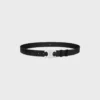 Triomphe Belt 30Mm in Crocodile Embossed Calfskin Triomphe Belt 30Mm in Crocodile Embossed Calfskin