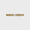 Triomphe Belt 30Mm in Suede Calfskin Triomphe Belt 30Mm in Suede Calfskin