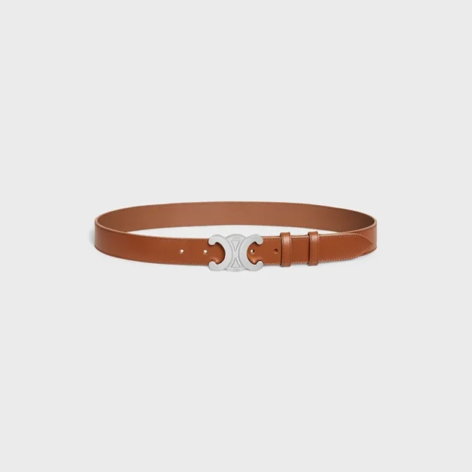 Triomphe Belt 30Mm in Vintage Calfskin Triomphe Belt 30Mm in Vintage Calfskin