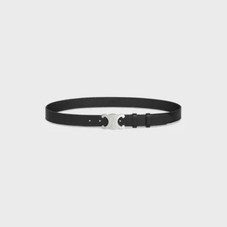 Triomphe Belt 30Mm in Vintage Calfskin