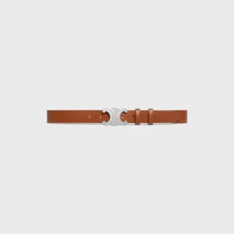 Triomphe Belt 30Mm in Vintage Calfskin