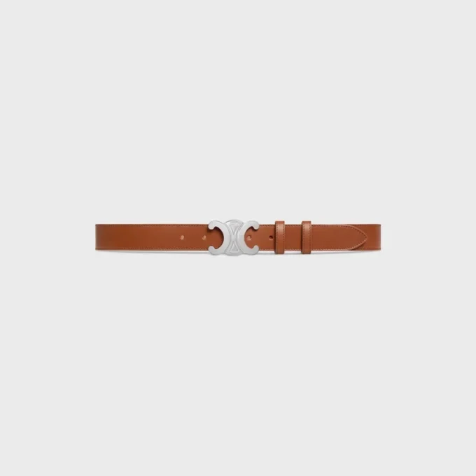 Triomphe Belt 30Mm in Vintage Calfskin Triomphe Belt 30Mm in Vintage Calfskin