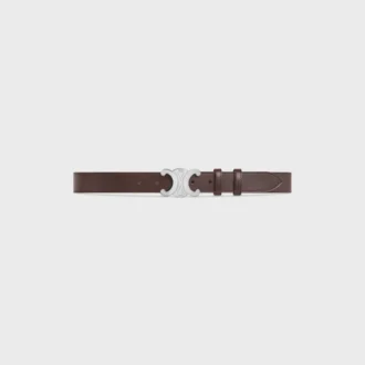 Triomphe Belt 30Mm in Vintage Calfskin