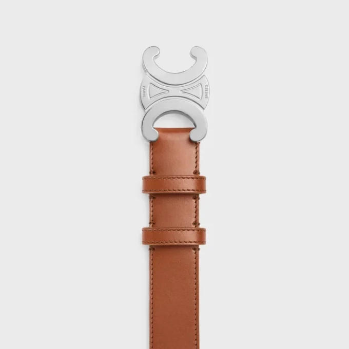 Triomphe Belt 30Mm in Vintage Calfskin Triomphe Belt 30Mm in Vintage Calfskin