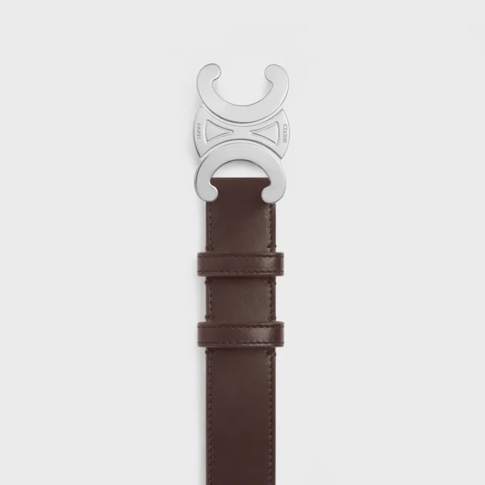 Triomphe Belt 30Mm in Vintage Calfskin Triomphe Belt 30Mm in Vintage Calfskin