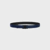 Triomphe Buckle in Metal & Reversible Strap 25Mm in Smooth and Grained Calfskin Triomphe Buckle in Metal & Reversible Strap 25Mm in Smooth and Grained Calfskin