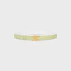 Triomphe Buckle in Metal & Reversible Strap 25Mm in Smooth and Grained Calfskin Triomphe Buckle in Metal & Reversible Strap 25Mm in Smooth and Grained Calfskin