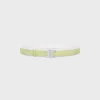 Triomphe Buckle in Metal & Reversible Strap 25Mm in Smooth and Grained Calfskin Triomphe Buckle in Metal & Reversible Strap 25Mm in Smooth and Grained Calfskin